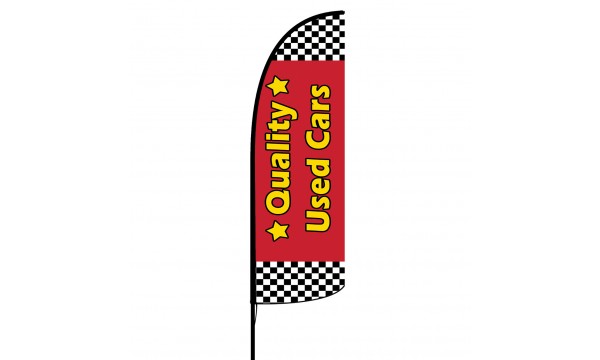 Quality Used Cars Custom Advertising Flag